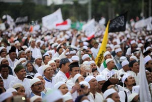 Peserta Reuni Akbar 212 Juga Datang dari Sumatera